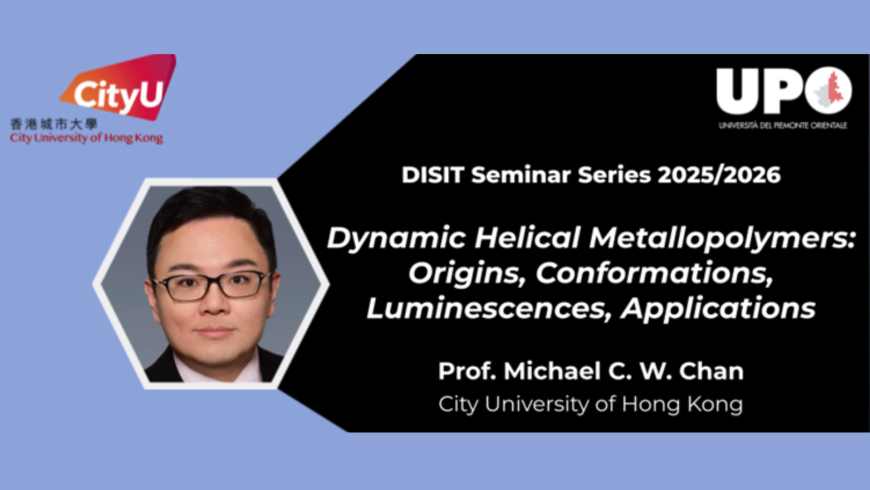 Al DISIT il ciclo di seminari dipartimentali: "DISIT Seminar Series"