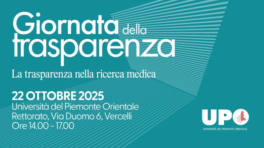 Il 22 ottobre in UPO